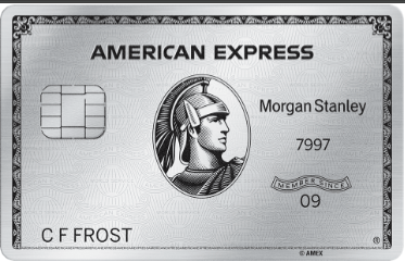The Platinum Card® from American Express Exclusively for Morgan Stanley