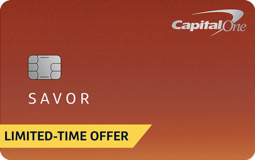 Capital One Savor Student Cash Rewards Credit Card