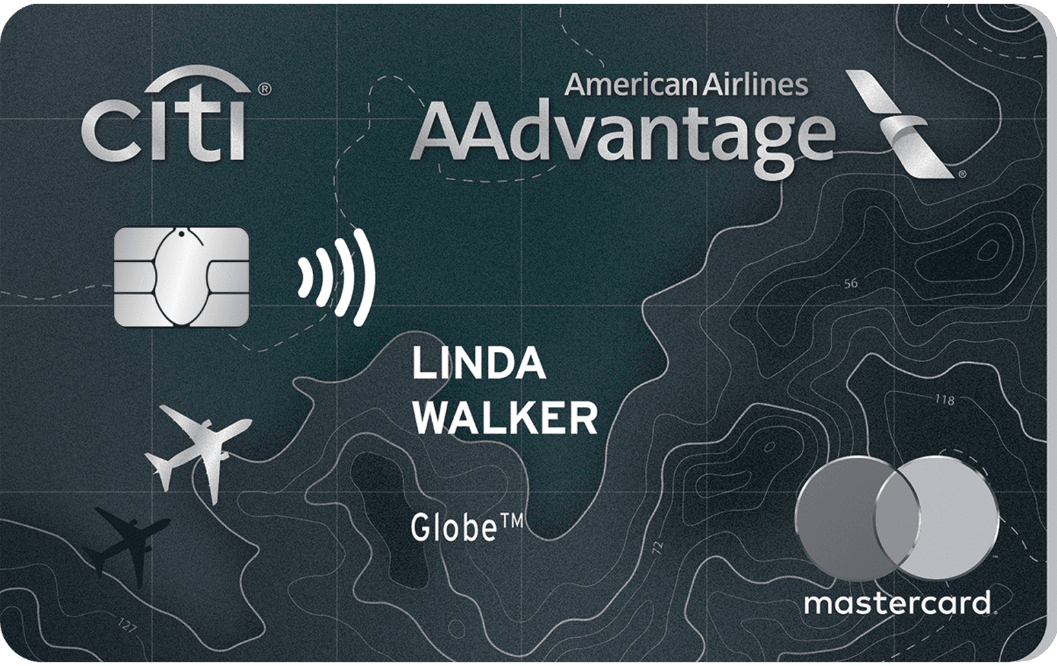 <span class='whitespace-nowrap'>Citi<sup>®</sup></span> / <span class='whitespace-nowrap'>AAdvantage<sup>®</sup></span> Globe™ <span class='whitespace-nowrap'>Mastercard<sup>®</sup></span>