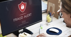 Computer fraud alert warning 