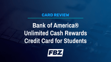 Bank of America Unlimited Cash Rewards Credit Card for Students