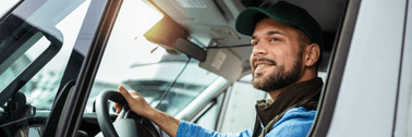 person working delivery job