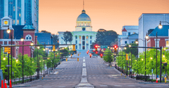 Downtown Montgomery Alabama