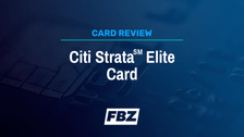 Citi Strata Elite Review