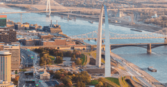 st. louis arch in missourri