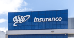 CSAA/AAA car insurance sign