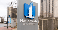 Nationwide insurance sign outside of building