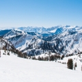 Snowy mountain