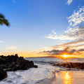 Maui sunset beach