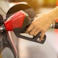 Putting gas into a car