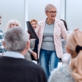 old lady teaches old people