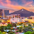 tucson arizona usa skyline