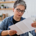 mature woman in glasses