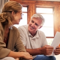 retirement planning with documents
