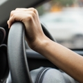 hands of driving woman