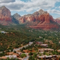  Licensed Desert and mountain range overlooking houses