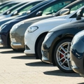 row of used cars