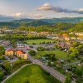 Pigeon Forge and Sevierville Tennessee Drone Aerial