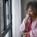 concerned older woman