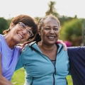 group of elderly people smiling