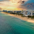 sunset over fort lauderdale beach