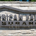American Family insurance logo on sign
