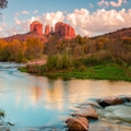 Cathedral Rock at Red Rock Crossing in Sedona, Arizona