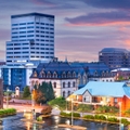 evansville indiana usa downtown