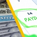 Social Security cards with calendar