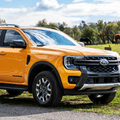Ford Ranger on country road