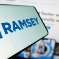Ramsey Solutions Logo on Cellphone