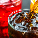 Cups of various sodas