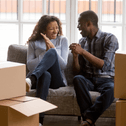 couple moving into apartment