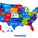 Most popular bank in every state header