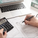 Working on taxes