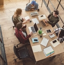 People working in office
