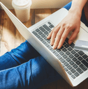 woman using shopping portals