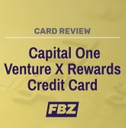 Capital One Venture X Rewards Credit Card