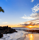 Maui sunset beach