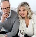 Couple meeting with financial advisor