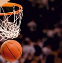 scoring the winning points at a basketball game