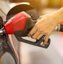 Putting gas into a car