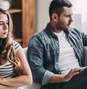 a couple going through divorce