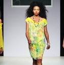 Women walking on a runway