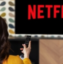 people watching netflix on tv