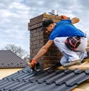 master roofer covers the roof