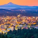 Portland Oregon USA Skyline