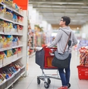 woman in supermarket