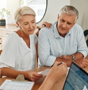 financial advisor consultation with clients on retirement