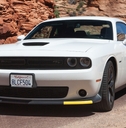 White Dodge Challenger